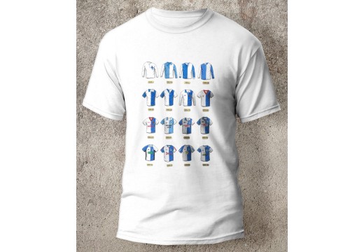 Blackburn Rovers FC Retro Football Shirts T-Shirt Blackburn Rovers FC Retro Football Shirts T-Shirt